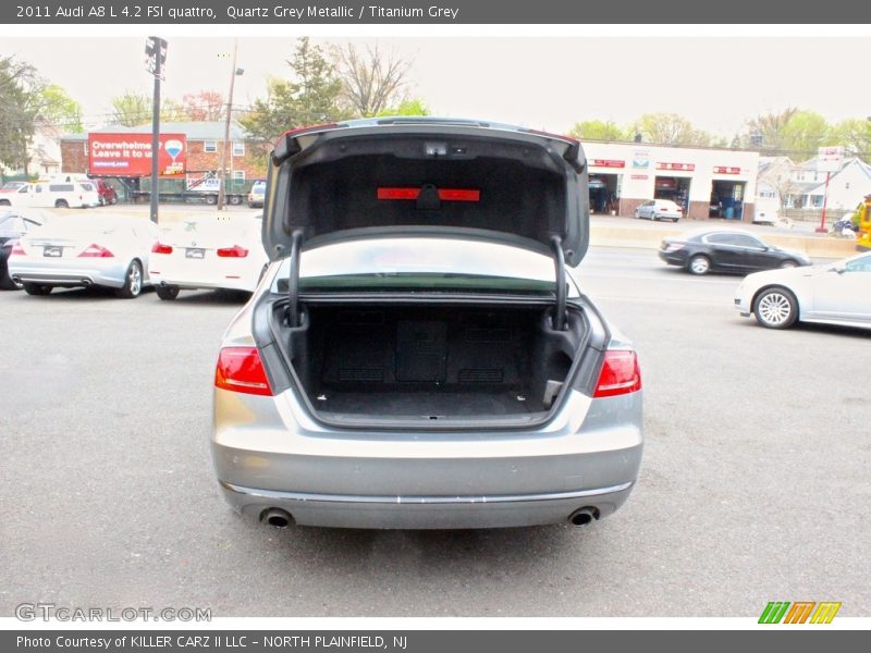 Quartz Grey Metallic / Titanium Grey 2011 Audi A8 L 4.2 FSI quattro
