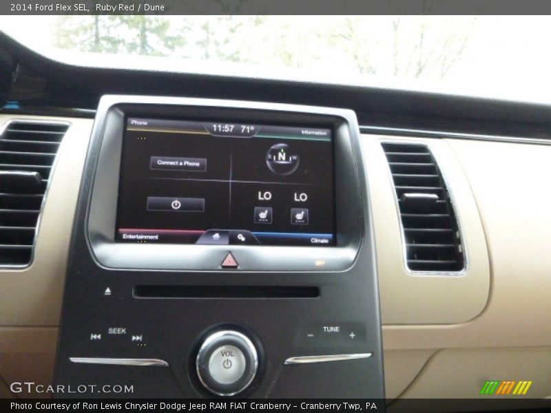 Ruby Red / Dune 2014 Ford Flex SEL