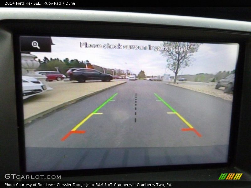 Ruby Red / Dune 2014 Ford Flex SEL