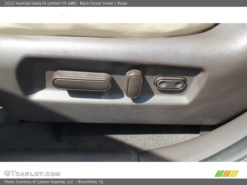 Black Forest Green / Beige 2012 Hyundai Santa Fe Limited V6 AWD