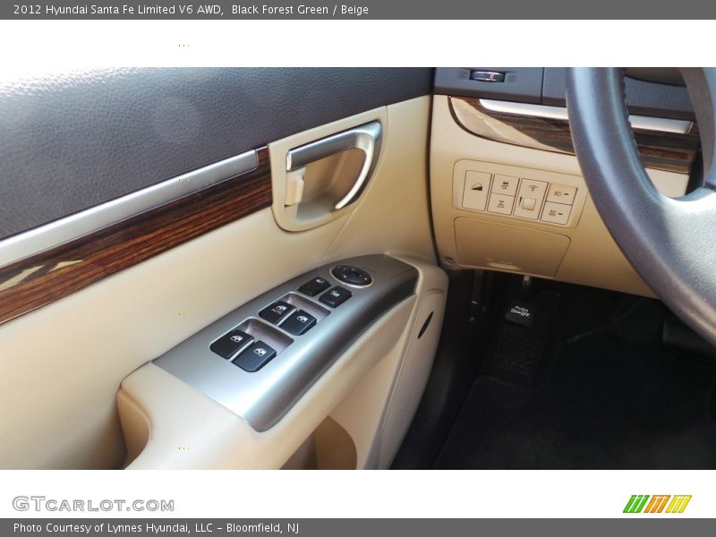 Black Forest Green / Beige 2012 Hyundai Santa Fe Limited V6 AWD