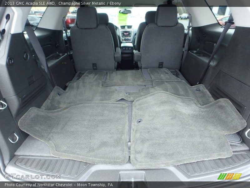 Champagne Silver Metallic / Ebony 2013 GMC Acadia SLE AWD