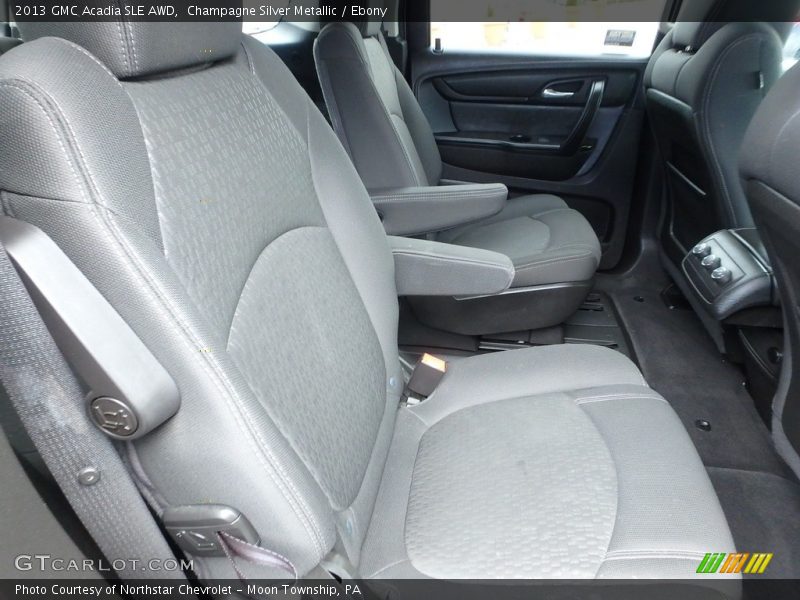 Champagne Silver Metallic / Ebony 2013 GMC Acadia SLE AWD