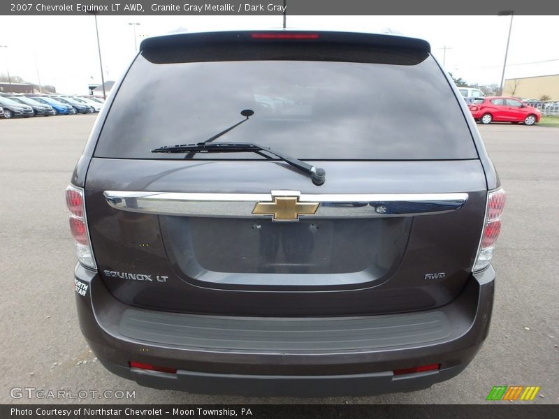 Granite Gray Metallic / Dark Gray 2007 Chevrolet Equinox LT AWD