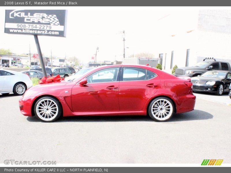 Matador Red Mica / Black 2008 Lexus IS F