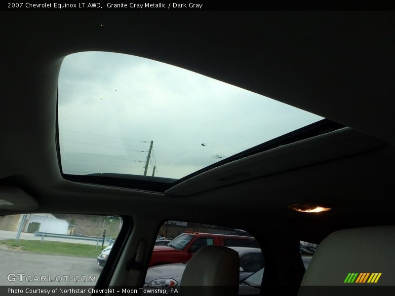 Granite Gray Metallic / Dark Gray 2007 Chevrolet Equinox LT AWD