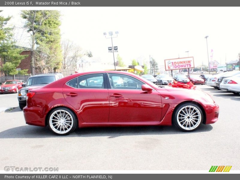 Matador Red Mica / Black 2008 Lexus IS F