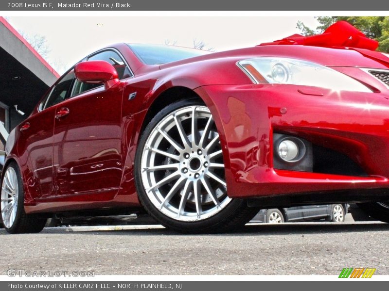 Matador Red Mica / Black 2008 Lexus IS F