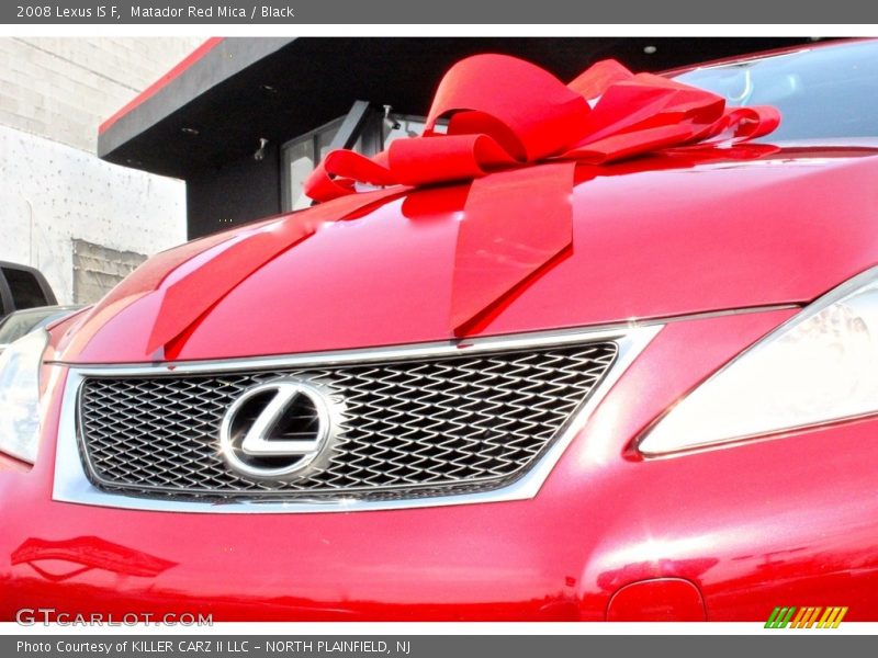Matador Red Mica / Black 2008 Lexus IS F