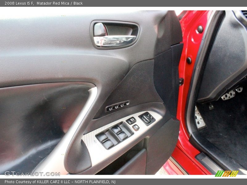 Matador Red Mica / Black 2008 Lexus IS F