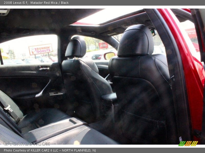 Matador Red Mica / Black 2008 Lexus IS F