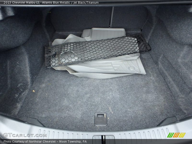 Atlantis Blue Metallic / Jet Black/Titanium 2013 Chevrolet Malibu LS