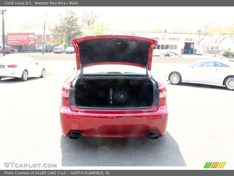 Matador Red Mica / Black 2008 Lexus IS F