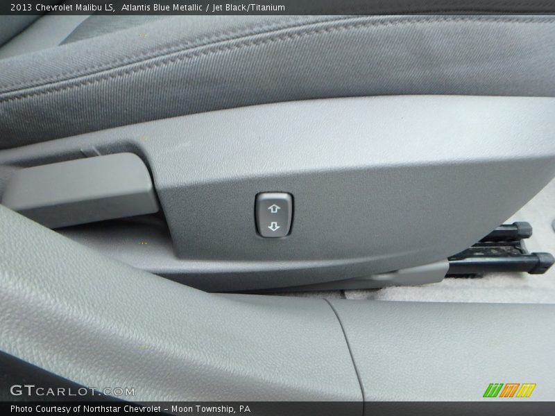 Atlantis Blue Metallic / Jet Black/Titanium 2013 Chevrolet Malibu LS