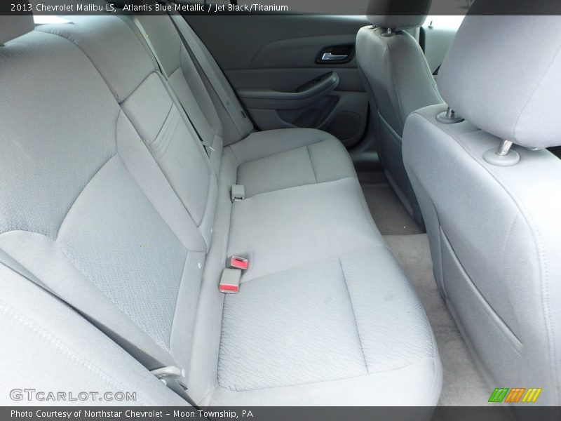Atlantis Blue Metallic / Jet Black/Titanium 2013 Chevrolet Malibu LS