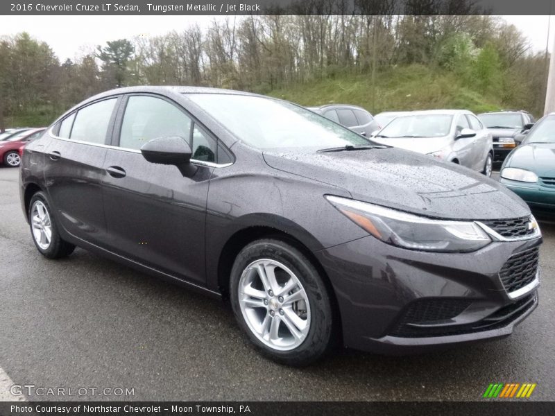 Tungsten Metallic / Jet Black 2016 Chevrolet Cruze LT Sedan