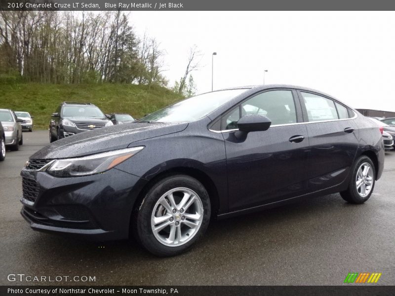 Blue Ray Metallic / Jet Black 2016 Chevrolet Cruze LT Sedan