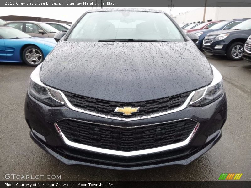Blue Ray Metallic / Jet Black 2016 Chevrolet Cruze LT Sedan