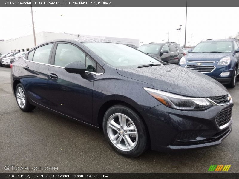 Blue Ray Metallic / Jet Black 2016 Chevrolet Cruze LT Sedan