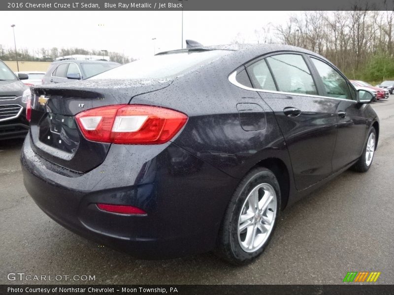 Blue Ray Metallic / Jet Black 2016 Chevrolet Cruze LT Sedan