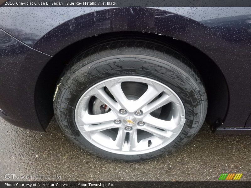Blue Ray Metallic / Jet Black 2016 Chevrolet Cruze LT Sedan
