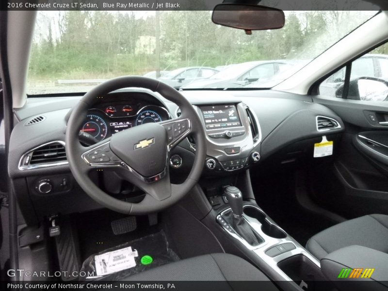 Blue Ray Metallic / Jet Black 2016 Chevrolet Cruze LT Sedan