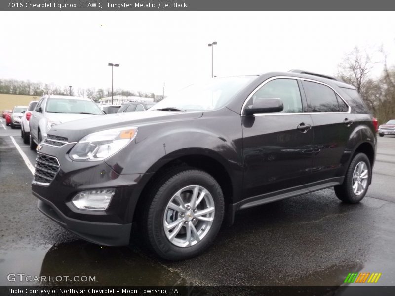 Tungsten Metallic / Jet Black 2016 Chevrolet Equinox LT AWD