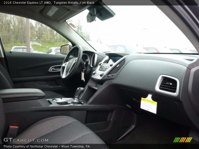 Tungsten Metallic / Jet Black 2016 Chevrolet Equinox LT AWD
