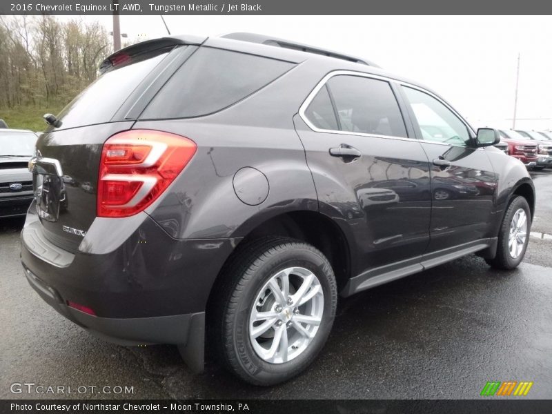 Tungsten Metallic / Jet Black 2016 Chevrolet Equinox LT AWD