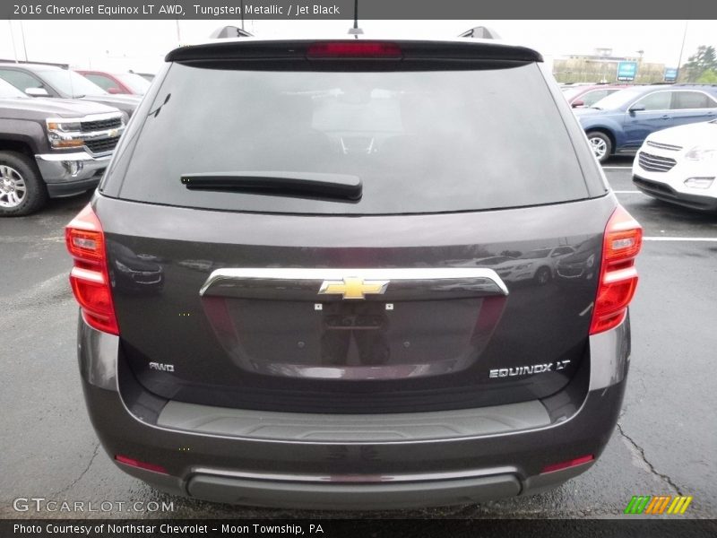 Tungsten Metallic / Jet Black 2016 Chevrolet Equinox LT AWD