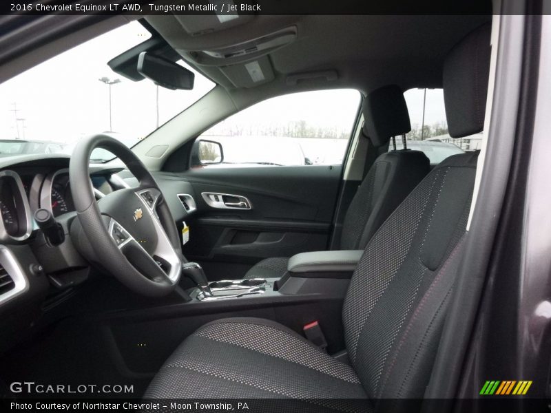 Tungsten Metallic / Jet Black 2016 Chevrolet Equinox LT AWD