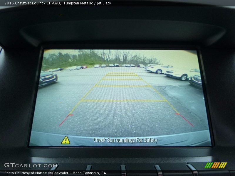 Tungsten Metallic / Jet Black 2016 Chevrolet Equinox LT AWD