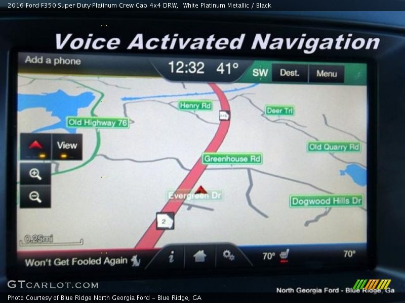 White Platinum Metallic / Black 2016 Ford F350 Super Duty Platinum Crew Cab 4x4 DRW