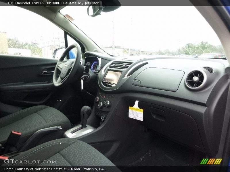 Brilliant Blue Metallic / Jet Black 2016 Chevrolet Trax LS