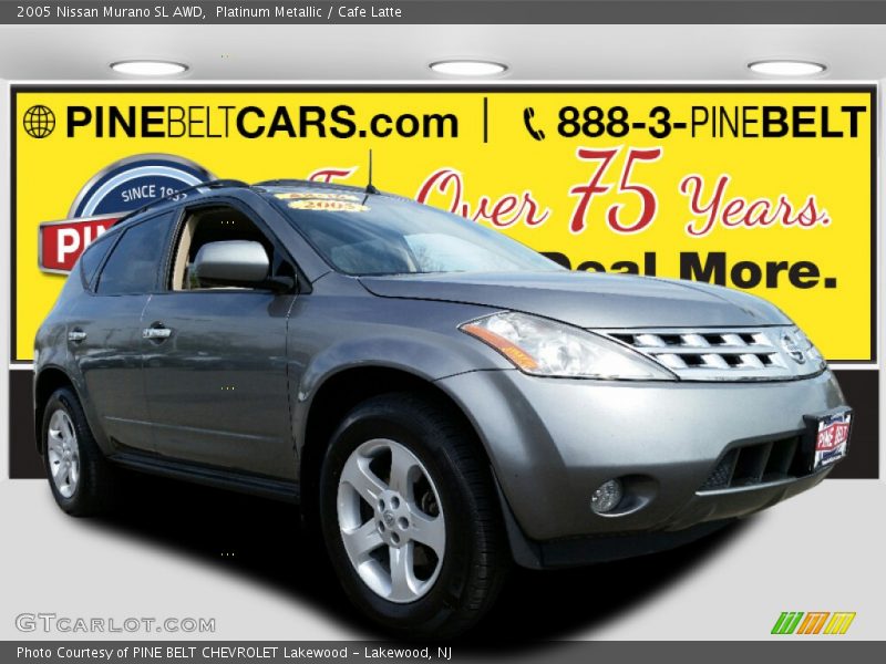 Platinum Metallic / Cafe Latte 2005 Nissan Murano SL AWD