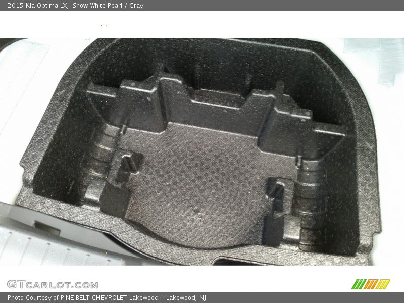 Snow White Pearl / Gray 2015 Kia Optima LX