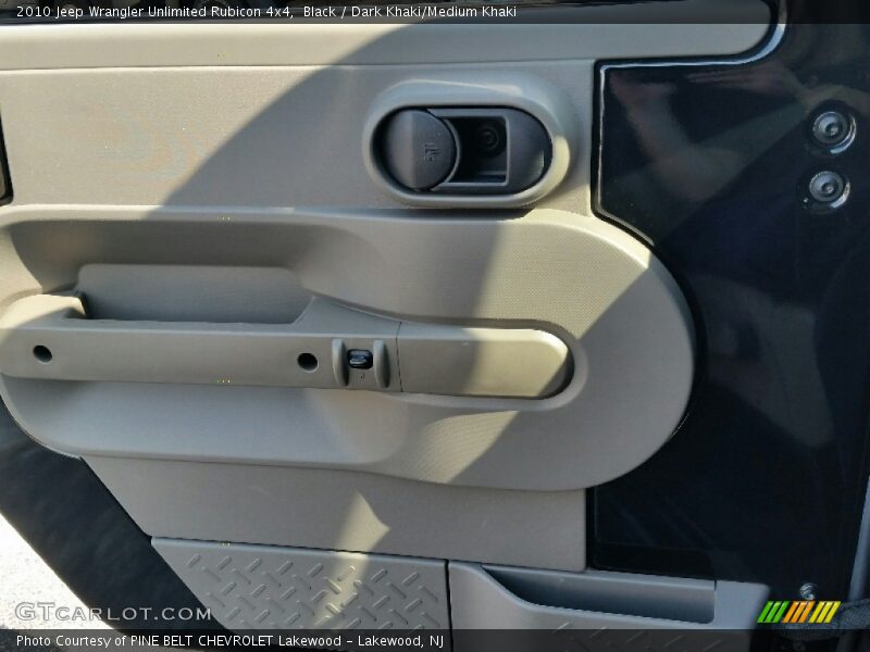 Black / Dark Khaki/Medium Khaki 2010 Jeep Wrangler Unlimited Rubicon 4x4