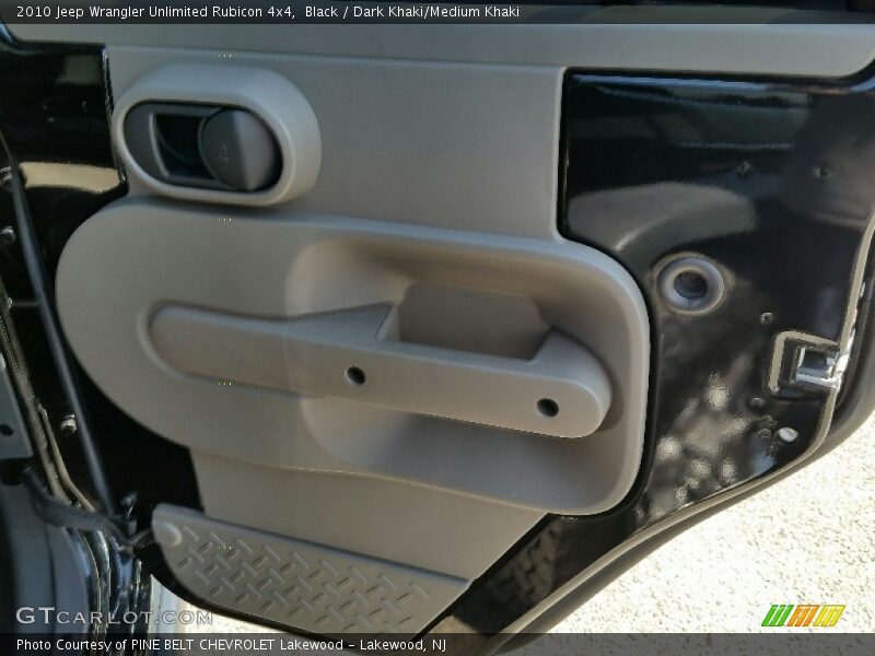 Black / Dark Khaki/Medium Khaki 2010 Jeep Wrangler Unlimited Rubicon 4x4