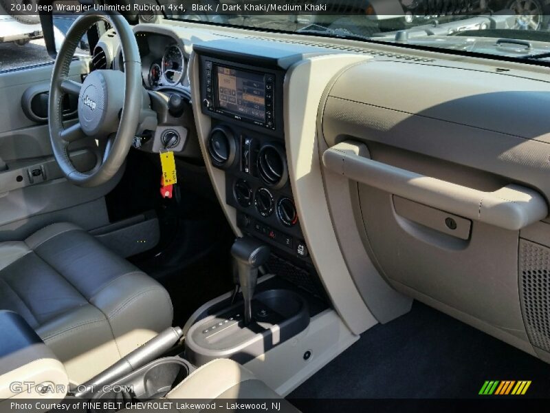 Black / Dark Khaki/Medium Khaki 2010 Jeep Wrangler Unlimited Rubicon 4x4