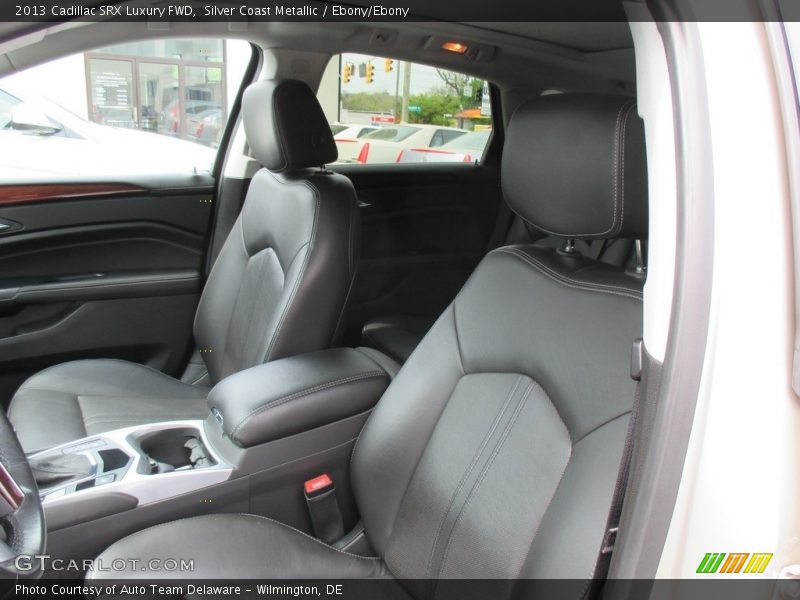Silver Coast Metallic / Ebony/Ebony 2013 Cadillac SRX Luxury FWD