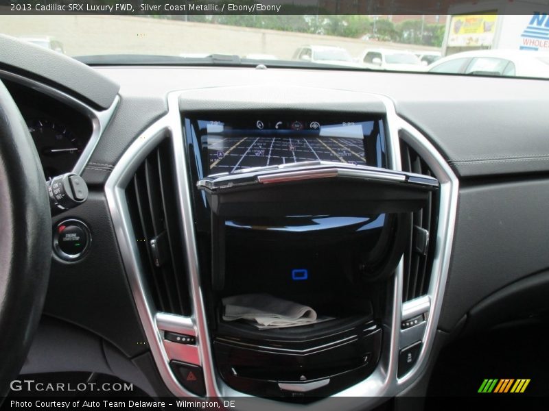 Silver Coast Metallic / Ebony/Ebony 2013 Cadillac SRX Luxury FWD