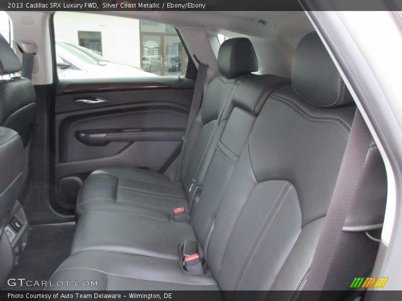 Silver Coast Metallic / Ebony/Ebony 2013 Cadillac SRX Luxury FWD