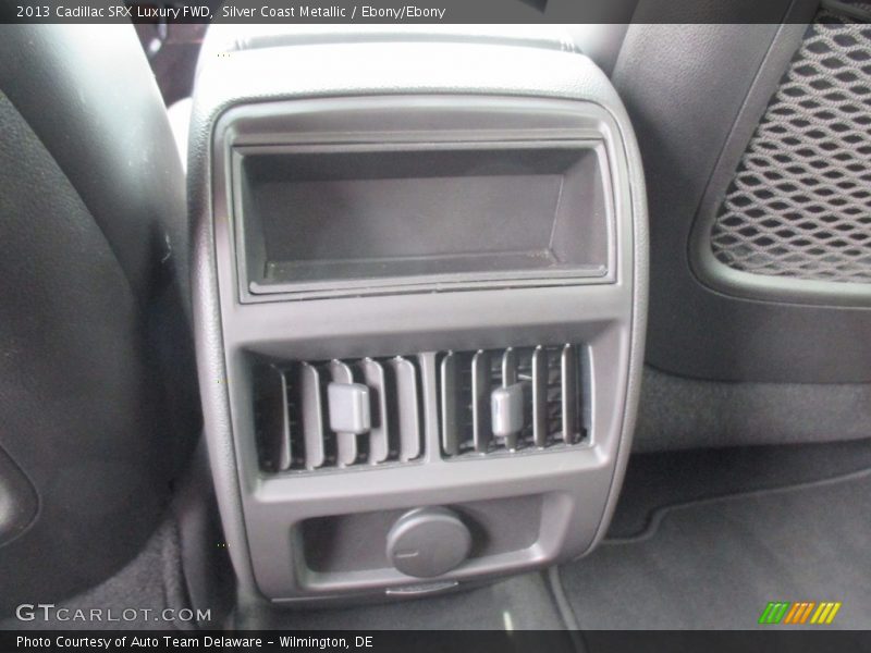 Silver Coast Metallic / Ebony/Ebony 2013 Cadillac SRX Luxury FWD