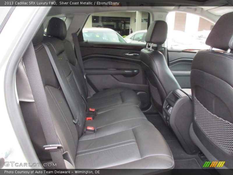 Silver Coast Metallic / Ebony/Ebony 2013 Cadillac SRX Luxury FWD
