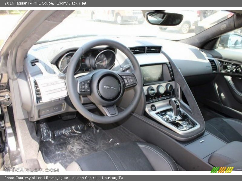 Jet Interior - 2016 F-TYPE Coupe 