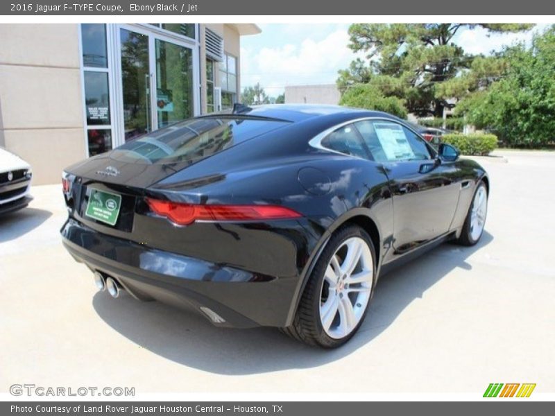 Ebony Black / Jet 2016 Jaguar F-TYPE Coupe
