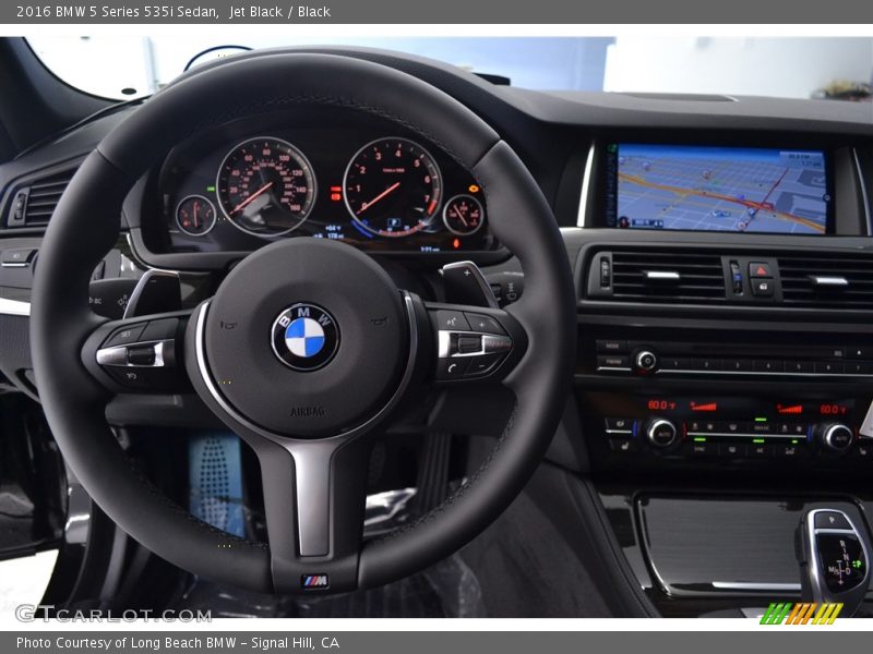 Jet Black / Black 2016 BMW 5 Series 535i Sedan