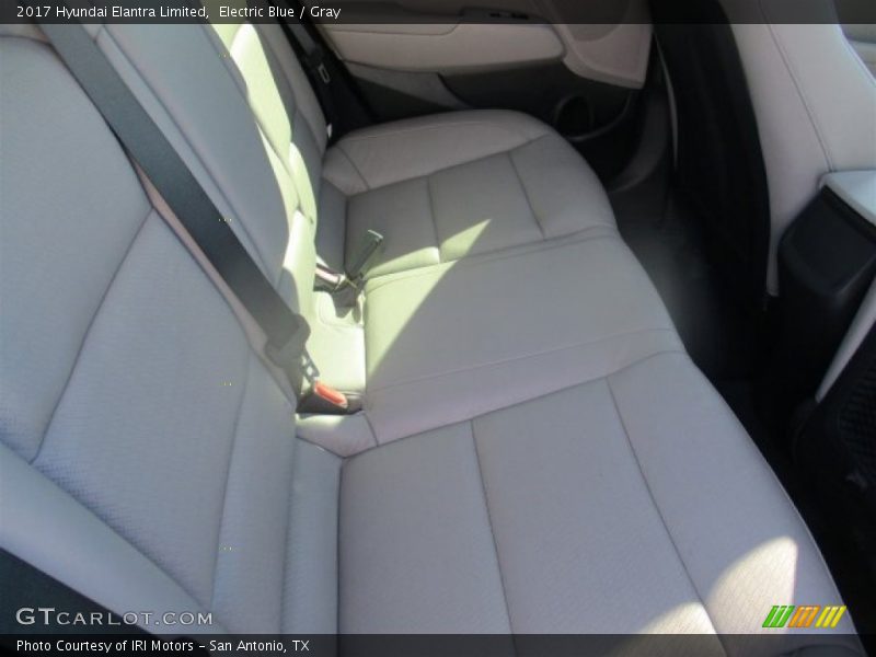 Electric Blue / Gray 2017 Hyundai Elantra Limited