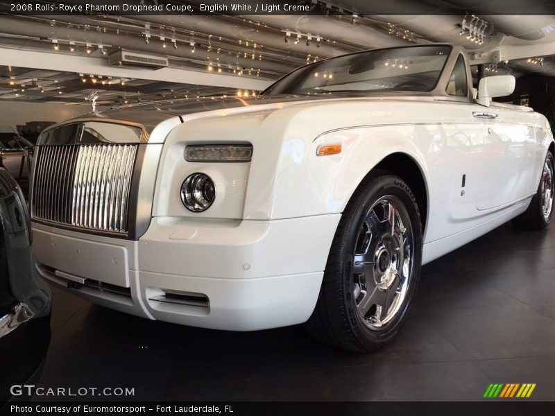 English White / Light Creme 2008 Rolls-Royce Phantom Drophead Coupe