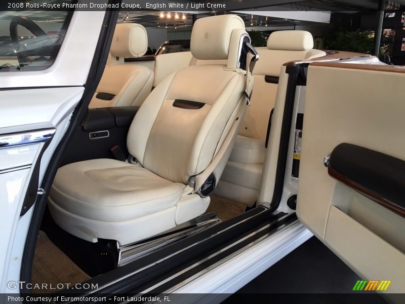 English White / Light Creme 2008 Rolls-Royce Phantom Drophead Coupe